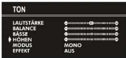 JVC AV21KT1SPF - Hohen einstellen: - 1