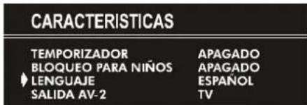 JVC AV21KT1SPF - Linguaje: - 1