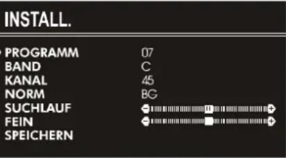 JVC AV21KT1SPF - So programmieren Sie einen Sender manuell auf einem Programmplatz: - 1