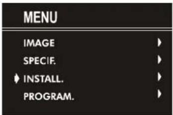 JVC AV21BJ8EPS - Menu INSTALL. - 1