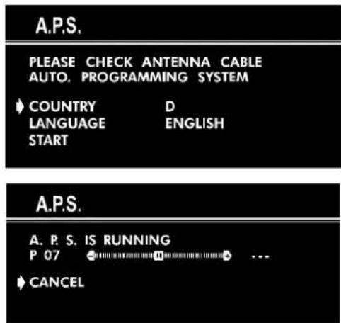 JVC AV21BJ8EPS - Initial Settings - 1