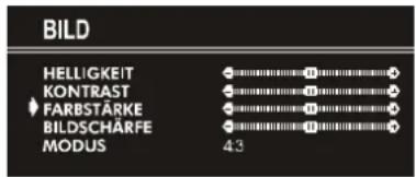 JVC AV21BJ8EPS - Farbstärke einstellen: - 1
