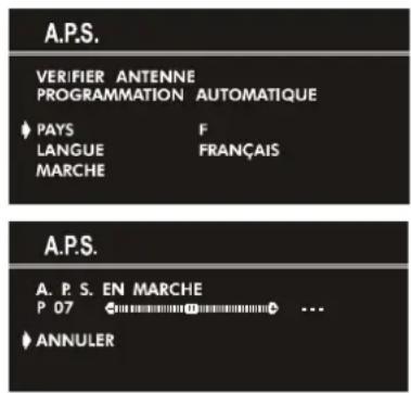 JVC AV21BJ8EPS - Paramètres initiaux - 1