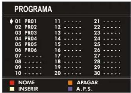 JVC AV21BJ8EPS - Menu de Programa - 1