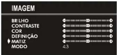JVC AV21BJ8EPS - Configuração do Matiz (só para o modo AV): - 1