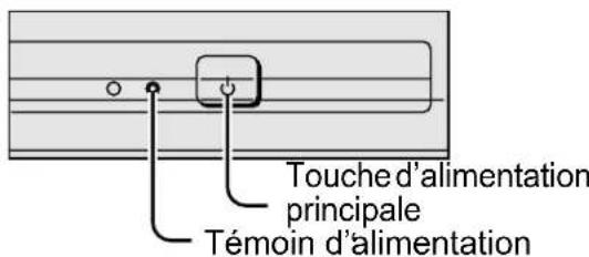 JVC AV32H20EU - Appuyer sur la touche d'alimentation principale du téléviseur - 3