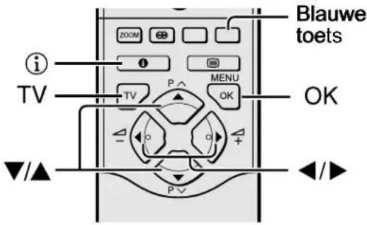 JVC AV32H20EU - Het menu van de TV gebruiken - 1