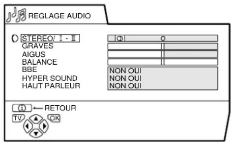 JVC AV32H20EU - REGLAGE AUDIO - 1