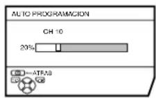 JVC AV32H20EU - Pulse el botón azul para activar la funciona AUTO PROGRAMACION - 1