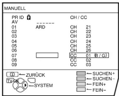 JVC AV32H20EU - Vorbereitung: - 1