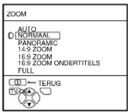 JVC AV28X28EU - ■ Kies de ZOOM-instelling - 1