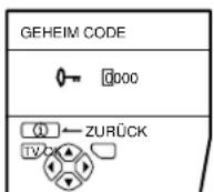 JVC AV28X28EU - Wählen Sie KINDERSICHERUNG und drücken Sie dann die Taste O (AV). - 1