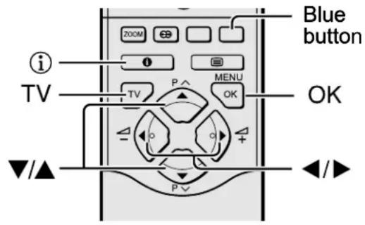 JVC AV28X25EU - Using the TV's menu - 1