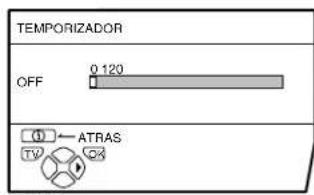 JVC AV28X25EU - Selección TEMPORIZADOR y, a continuación, pulse el botón OK - 1