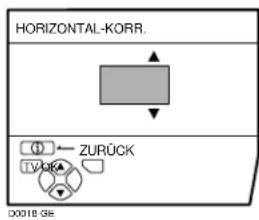 JVC AV28X25EU - HORIZONTAL-KORR. (nicht bei AV28CH1EU) - 1