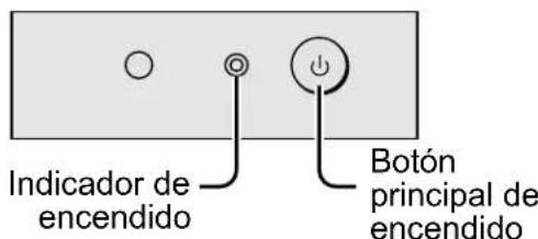 JVC AV28X25EU - Pulse el botón principal de encendido del televisor - 1
