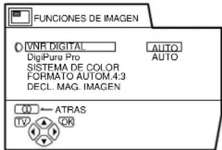 JVC AV28X25EU - FUNCIONES DE IMAGEN - 1