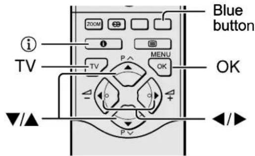 JVC AV28H20EU - Using the TV's menu - 1