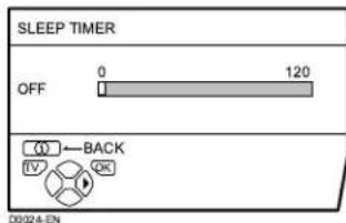 JVC AV28H20EU - Escolha SLEEP TIMER - 1