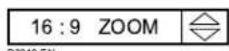 JVC AV28H20EU - Press the OK button to display the ZOOM mode indication - 1