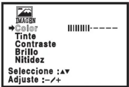 SANYO CTL1554 - Para personalizar manualmente la Imagen - 1