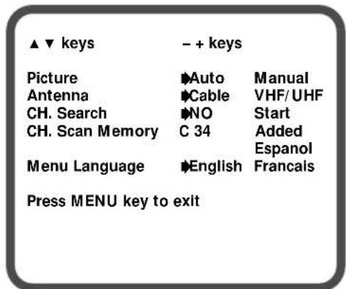 SANYO DS25390 - HOW TO MAKE ADJUSTMENTS - 1