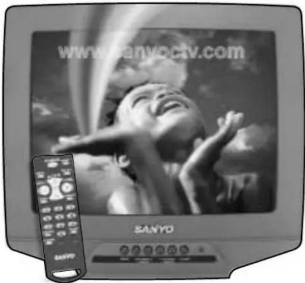 SANYO DS25390 - Color TV Owner's Manual Manuel d'instructions du télécouleur Color TV Manual Del Propietario - 1