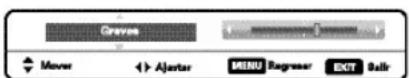 SANYO DP42841 - AJUSTES A LOS PARÁMETROS DE SONIDO - 1