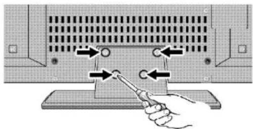 SANYO DP42841 - INSTALLER LA BASE - 1