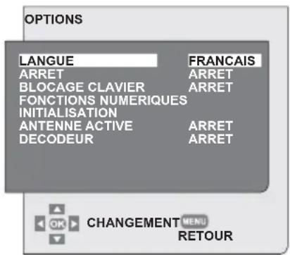 SEG Kansas - 7.3- Réglages du menu Options - 1