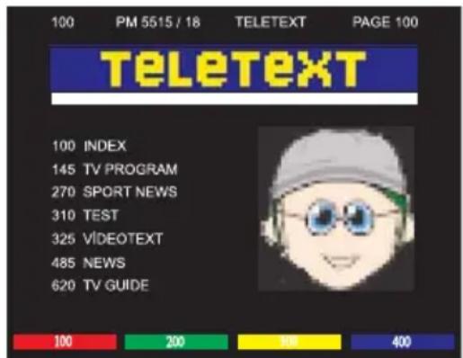 SEG Indiana - Teletextmodus aufrufen - 2