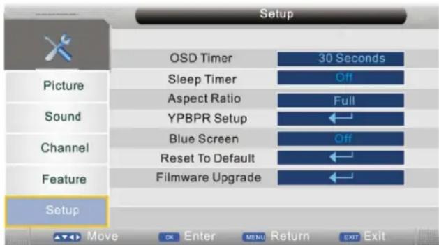 SEG Dublin - Einrichtungsmenu - 1