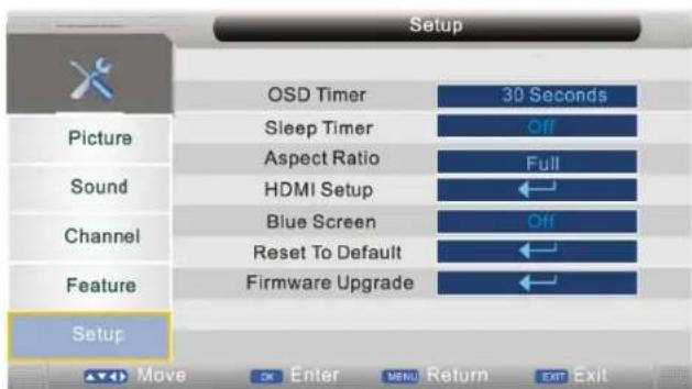 SEG Dublin - Setup Menu - 1
