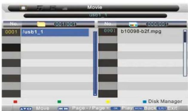 SEG Dublin - Movie Menu - 1