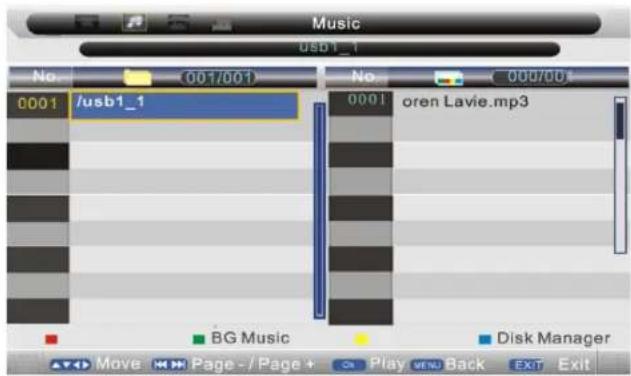 SEG Dublin - Music Menu - 1