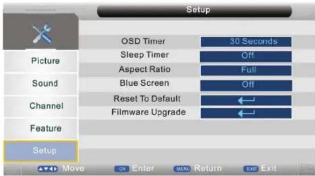 SEG Dublin - Setup Menu - 1