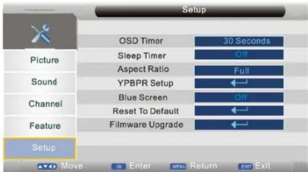 SEG Dublin - Setup Menu - 1