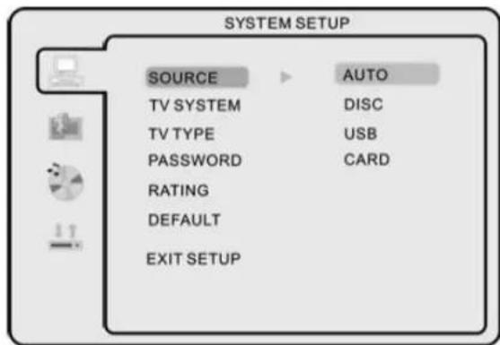 SEG Dublin - Funktionen im Einrichtungsmenu Source (Signalquelle) - 1
