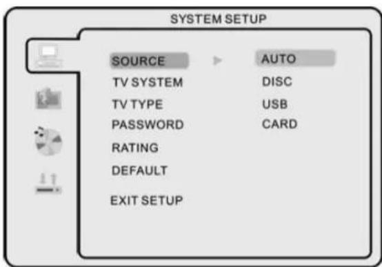 SEG Dublin - Others Functions Setup System Setup Source - 1