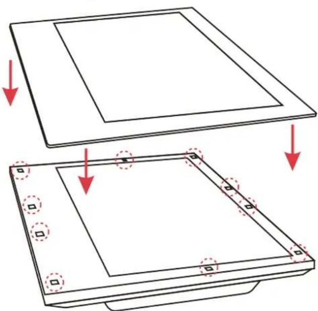 SEG ArtColor - Vorderseitige Gehäuseblende austauschen - 2