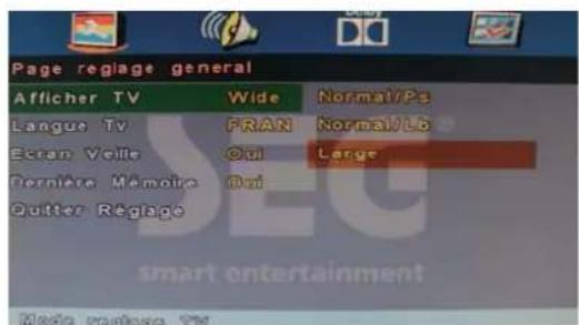 SEG ArtColor - Accéder au menu DVD Setup (Configuration DVD) - 3