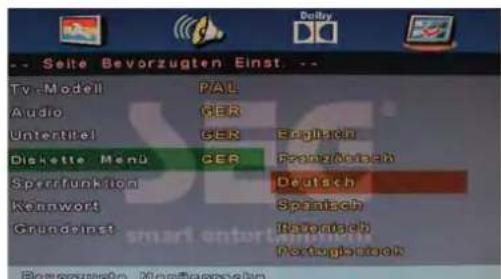 SEG ArtColor - Diskette Menü - 1