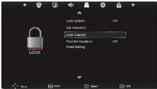 SEG ArtColor - LOCK MENU - 1