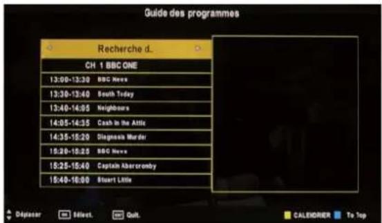 SEG ArtColor - Menu EPG - 2