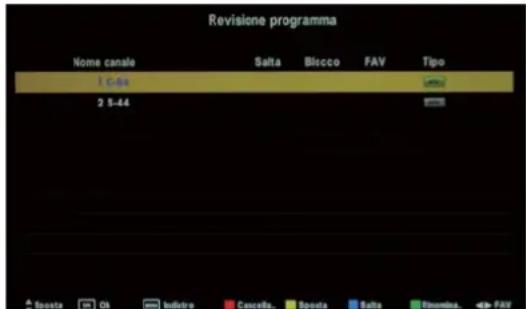 SEG ArtColor - Modifica programma - 1