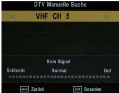 SEG ArtColor - DTV - Manuelle Abstimmung - 1