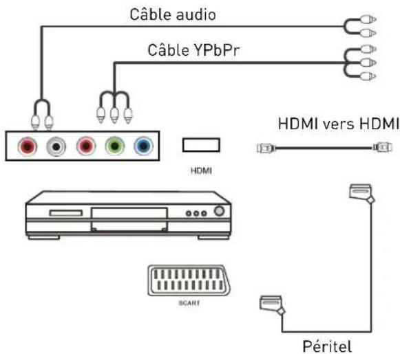 SEG ArtColor - Connexion à un lecteur DVD - 1