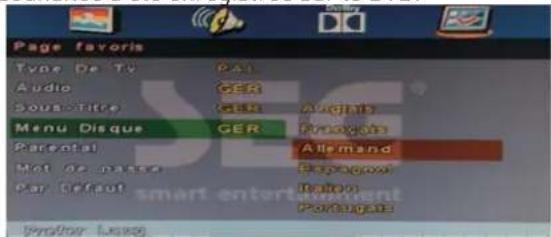 SEG ArtColor - Menu disque - 1