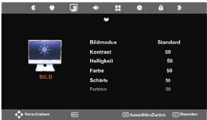 SEG Arcos - Menüeinstellungen - 1