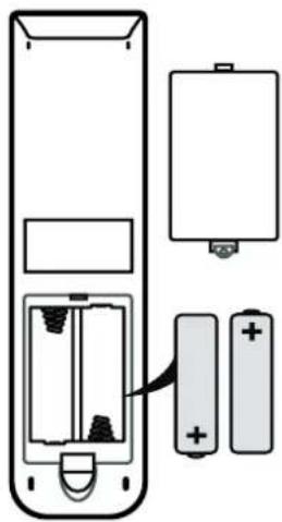 SEG Arcos - Batterien in die Fernbedienung einlagen - 1